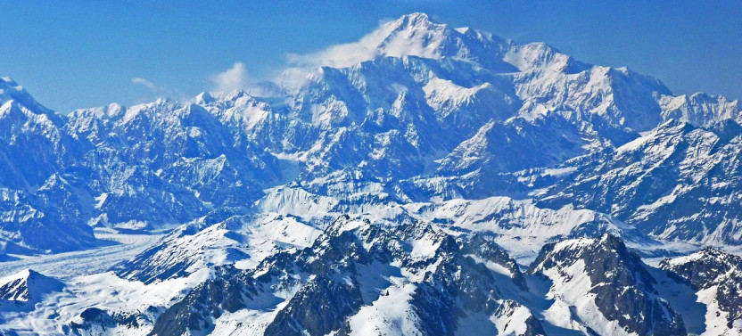 Alaska Flightseeing Route: Blackstone Glacier & Prince William Sound