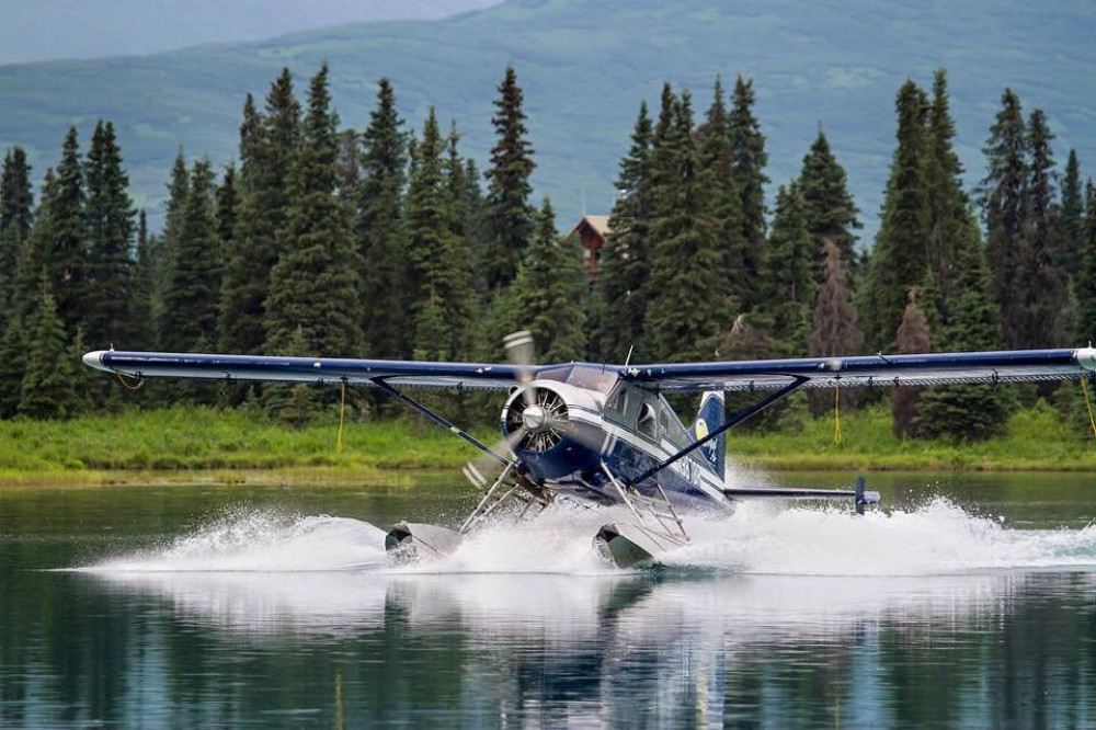 Alaska Flightseeing Route: Blackstone Glacier & Prince William Sound