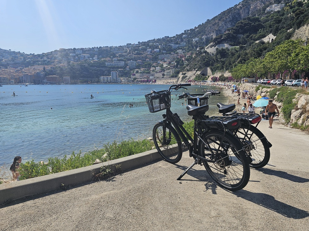 Half-Day E-Bike Coastal Ride & Beach Escape from Nice to Villefranche