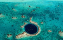 Private Blue Hole & Turneffe Islands Helicopter Tour