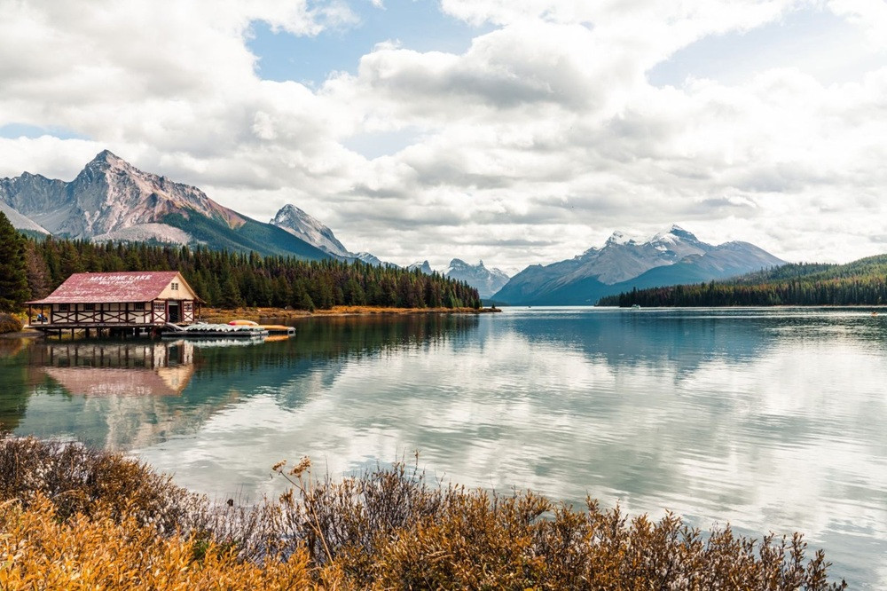 Maligne Valley Sightseeing Tour with Cruise