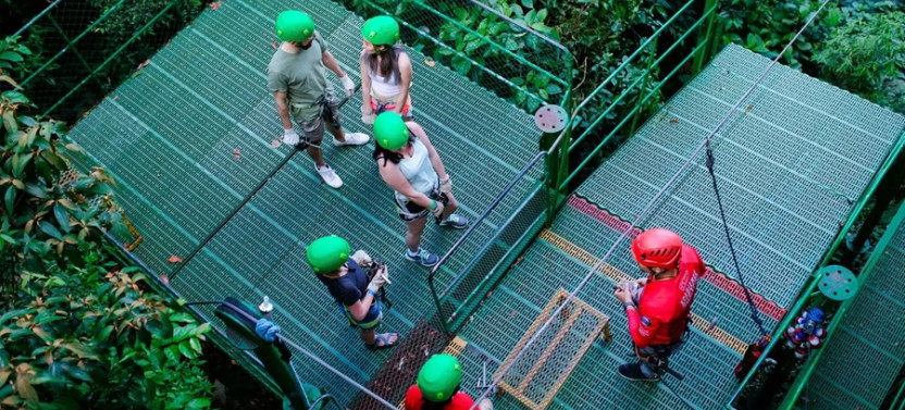 Rainforest Falls & Sky Zipline