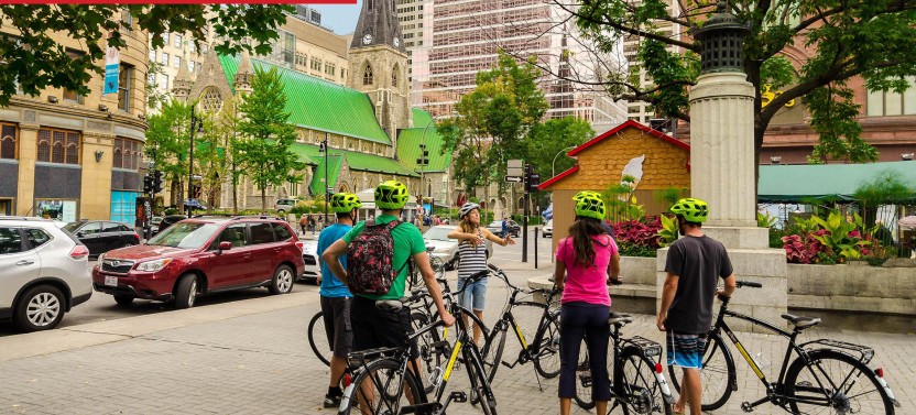Bike tour of Montreal’s hidden treasures through its neighbourhoods (3 Hrs)