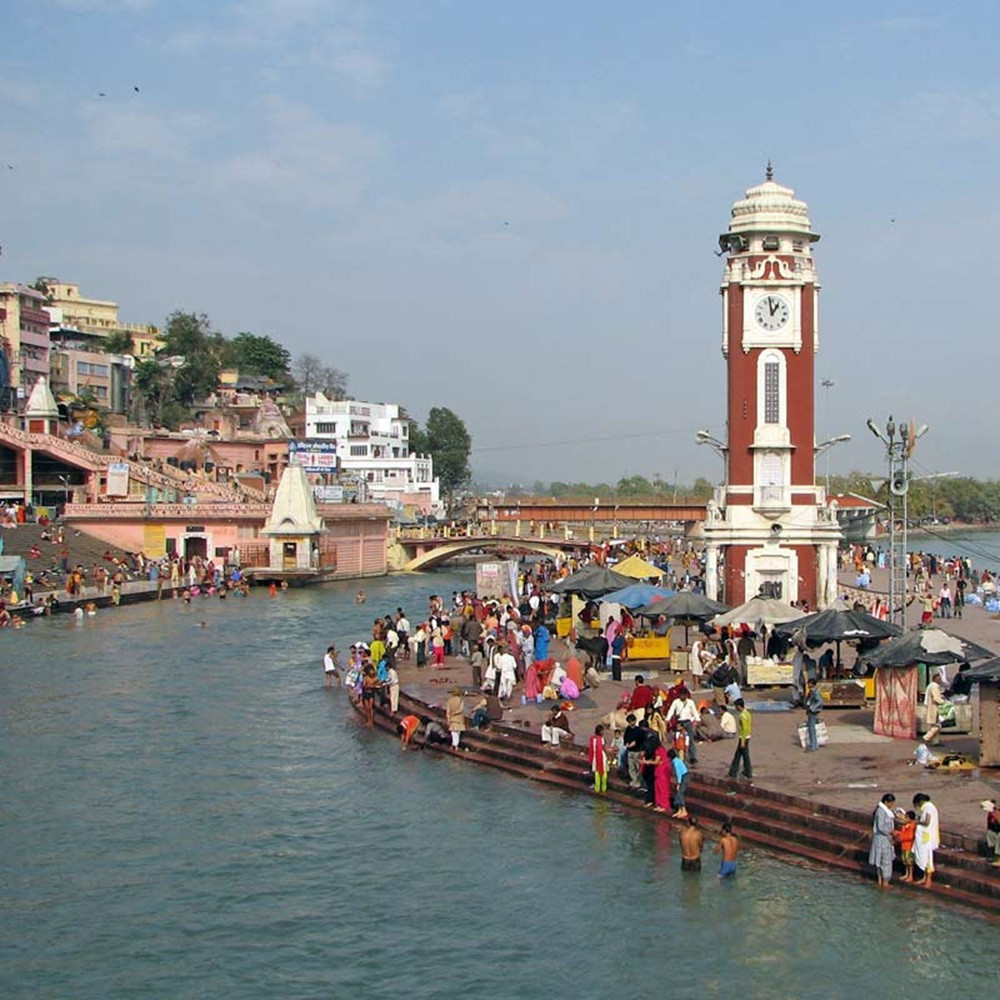 Private Holy Ganga Day Tour to Haridwar and Rishikesh from Delhi