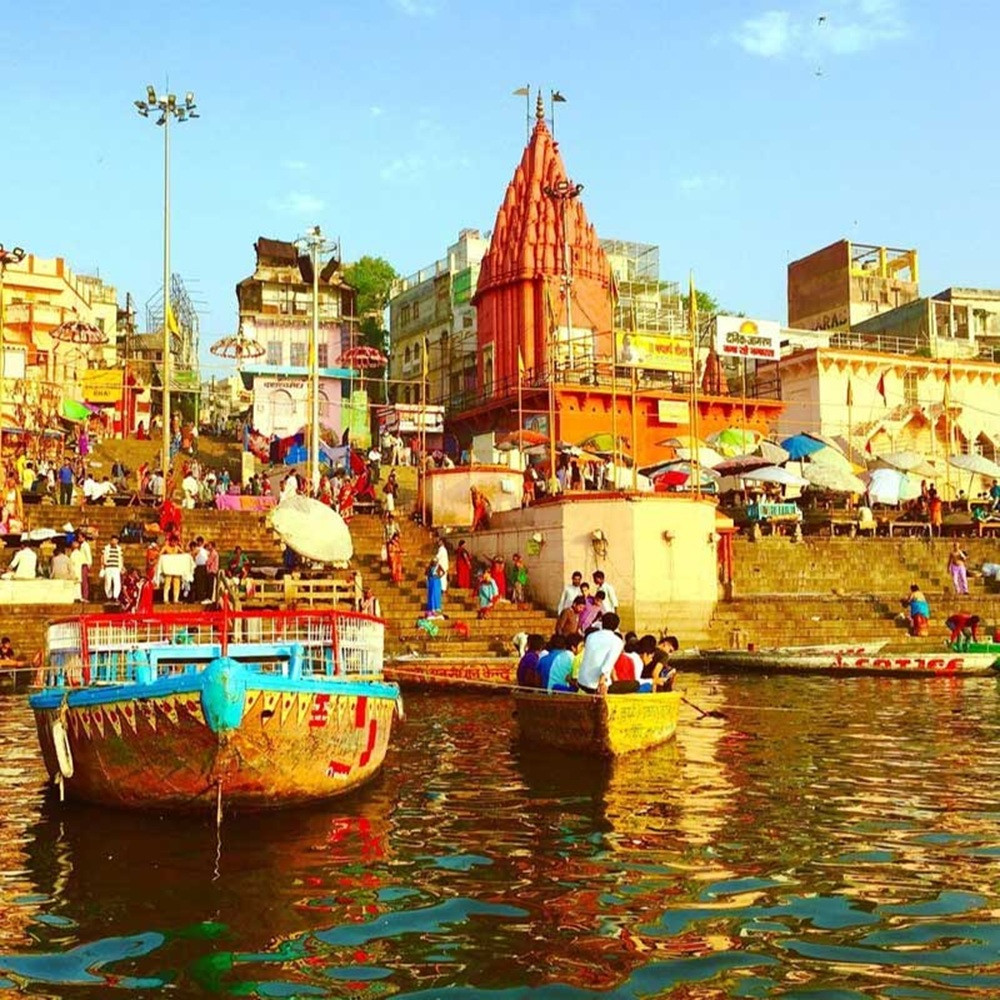 6-Day Golden Triangle & Varanasi Tour with Taj Mahal and Ghats