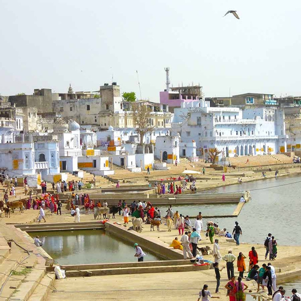 7-Day Golden Triangle & Pushkar Tour with Taj Mahal and Holy Lake