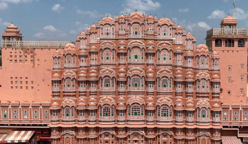A picture of Overnight Jaipur Getaway from Delhi with Forts, Palaces & Bazaars
