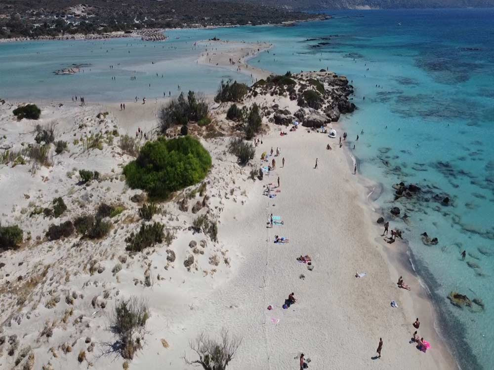 Elafonisi Pink Sand Beach with Elos Stop: Pickup from Kalathas and Stavros