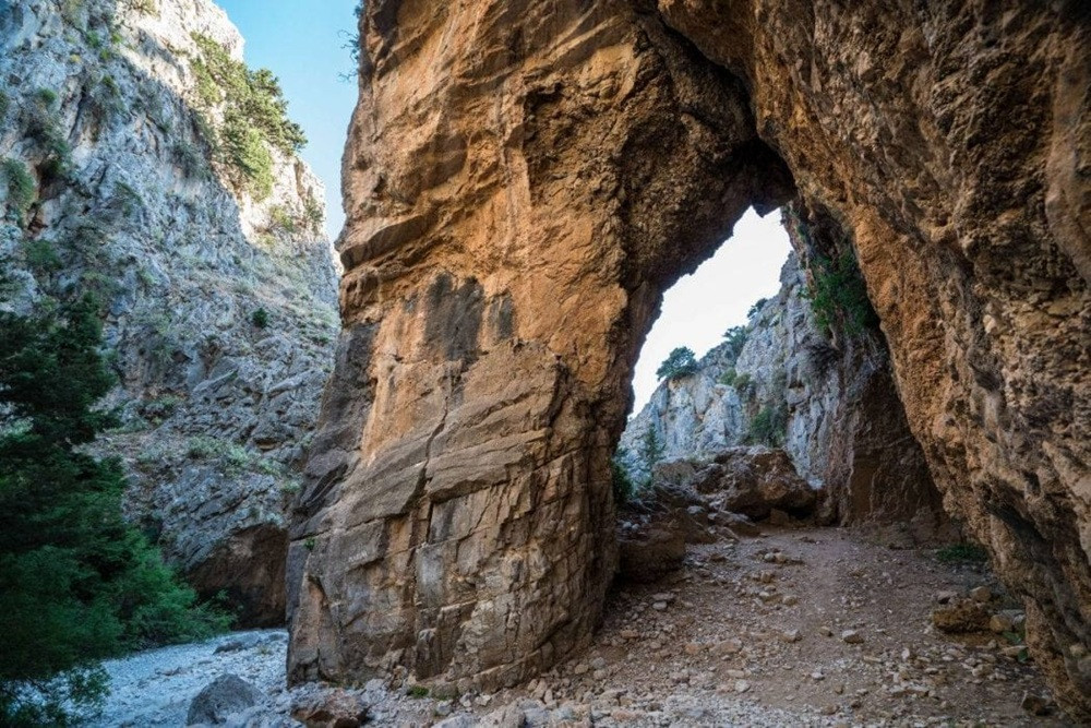Imbros Gorge Guided Hiking Adventure, Beach Time & Pickup