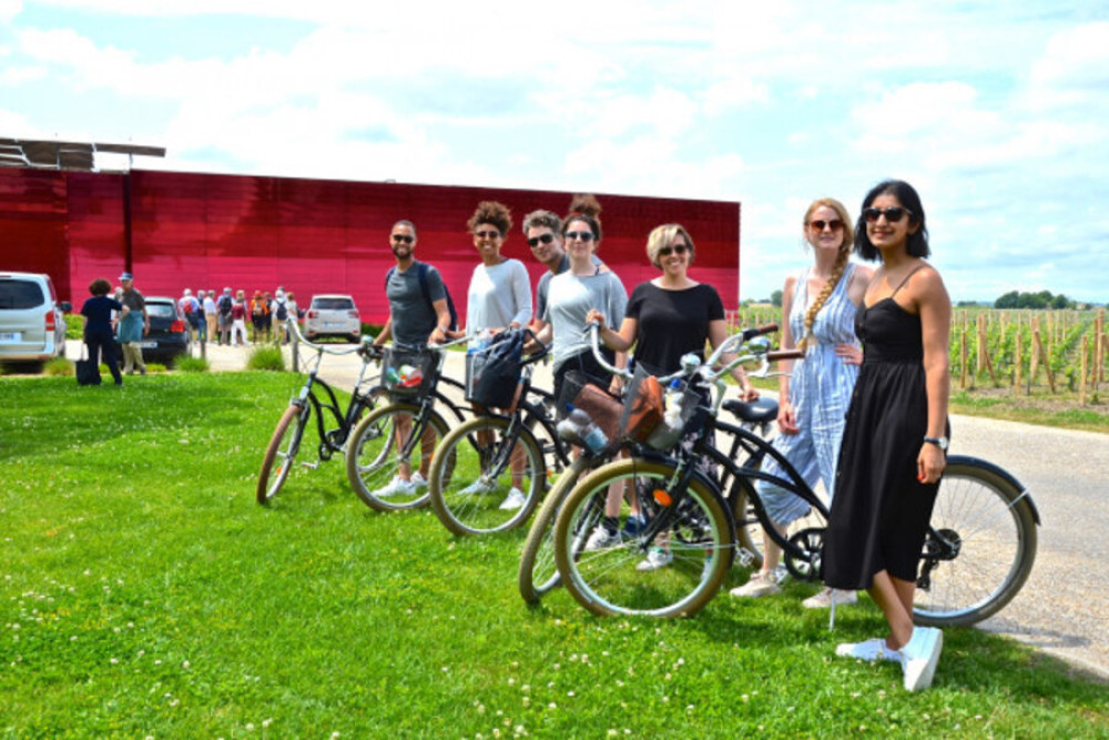 Guided Half-Day Saint-Émilion E-Bike Wine Tour with Wine Tasting