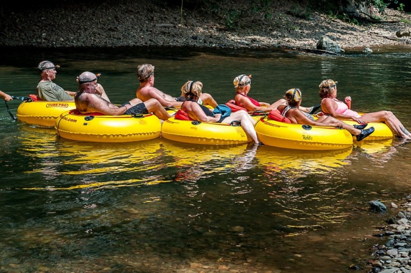 Private Tour Cave Tubing and Zipline