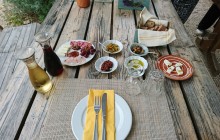Enjoy Corfiot Cuisine At Vasiliki’s Scenic Mountaintop Vineyard