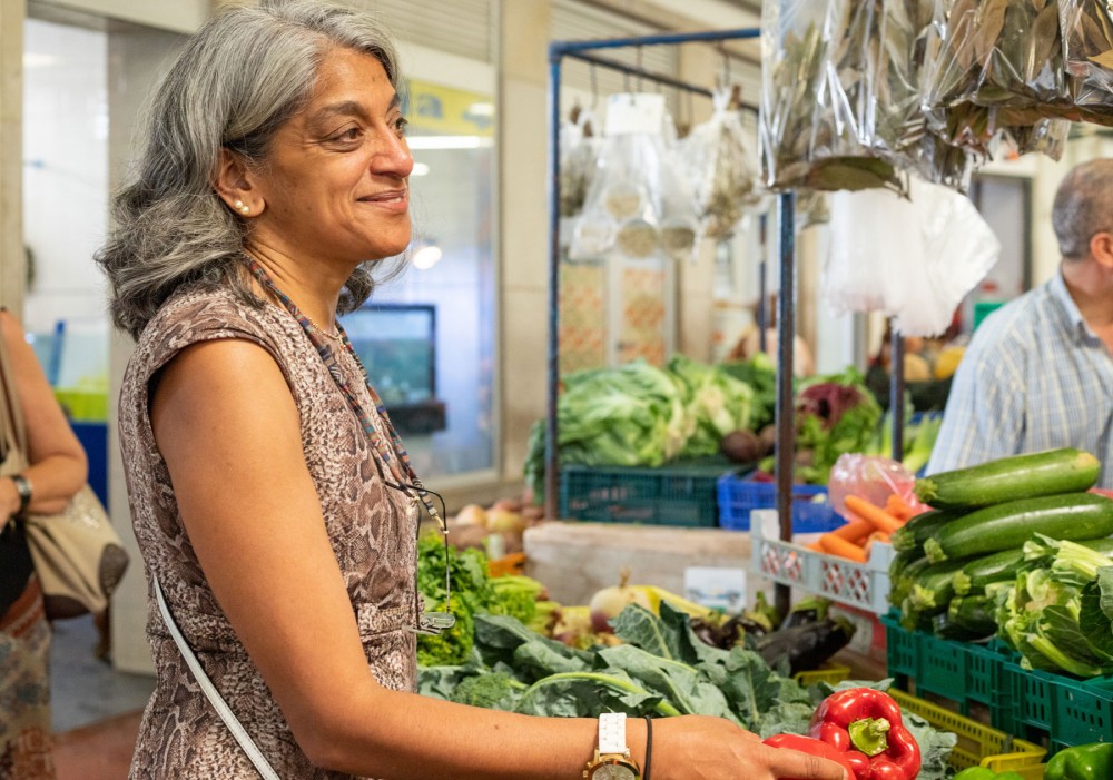 Lisbon Market Tour & Portuguese-Goan Cooking Class with Paula