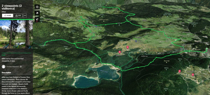 Durmitor eBike Tour: Tara Canyon, Black Lake & Scenic Trails