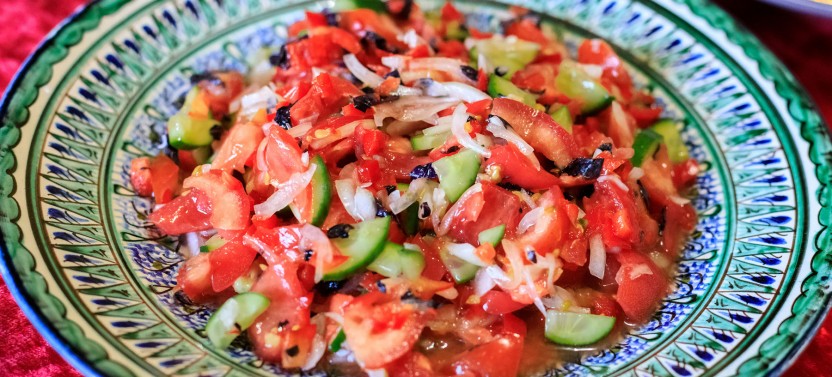 Traditional Uzbek Cuisine In A Local Tashkent Home