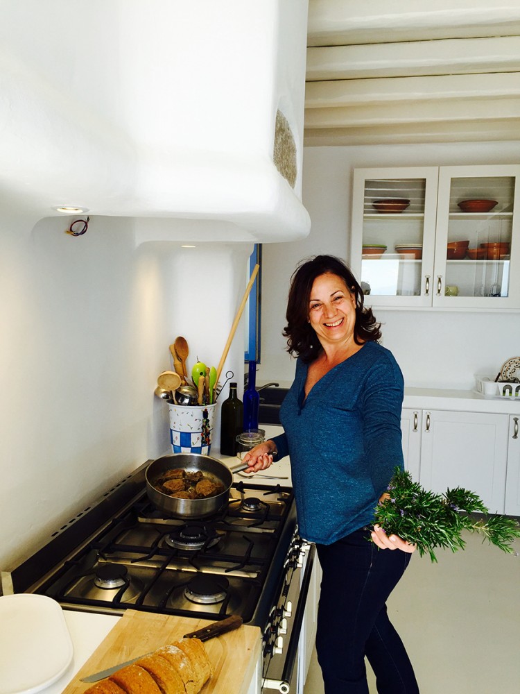 Mykonos Market Tour & Brunch Cooking Class with a Local, Angelina