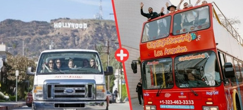 2 Days Tour: Celebrity Homes Tour and Hop-On Hop-Off 2-Day Tour