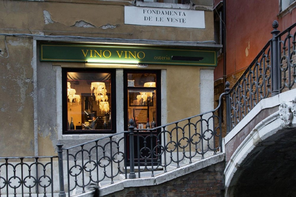 Dinner In A Typical Venetian Restaurant