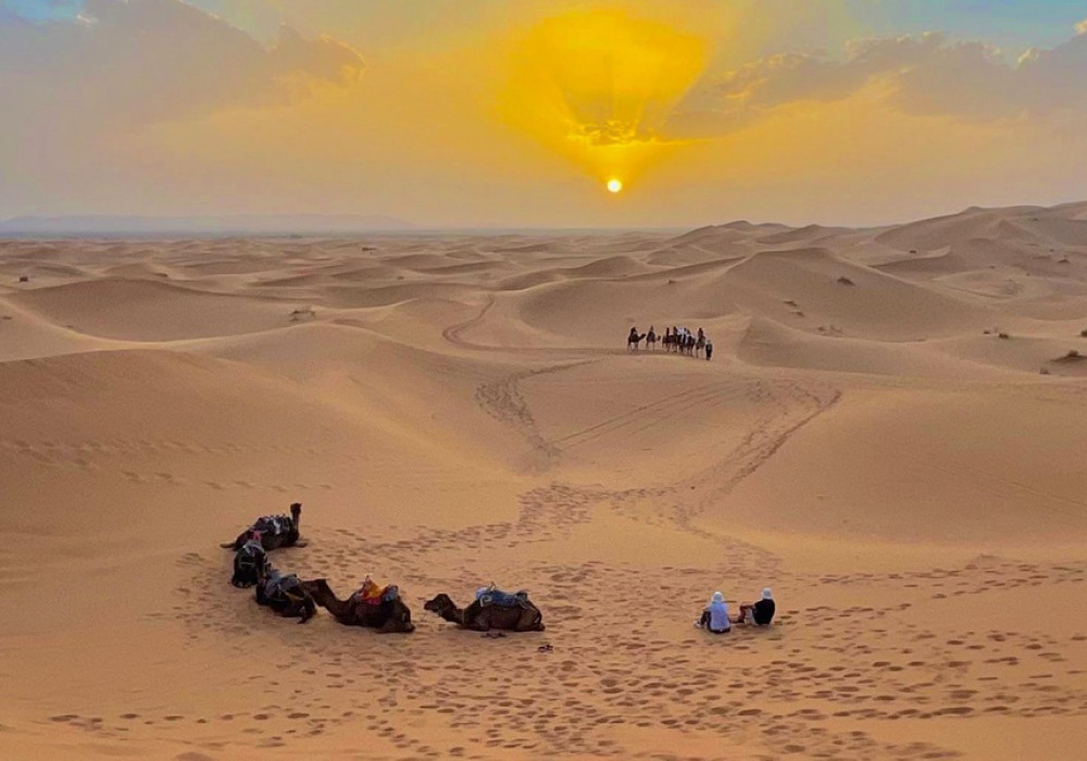 5-Day Morocco Odyssey: Chefchaouen, Sahara & Marrakech from Casablanca