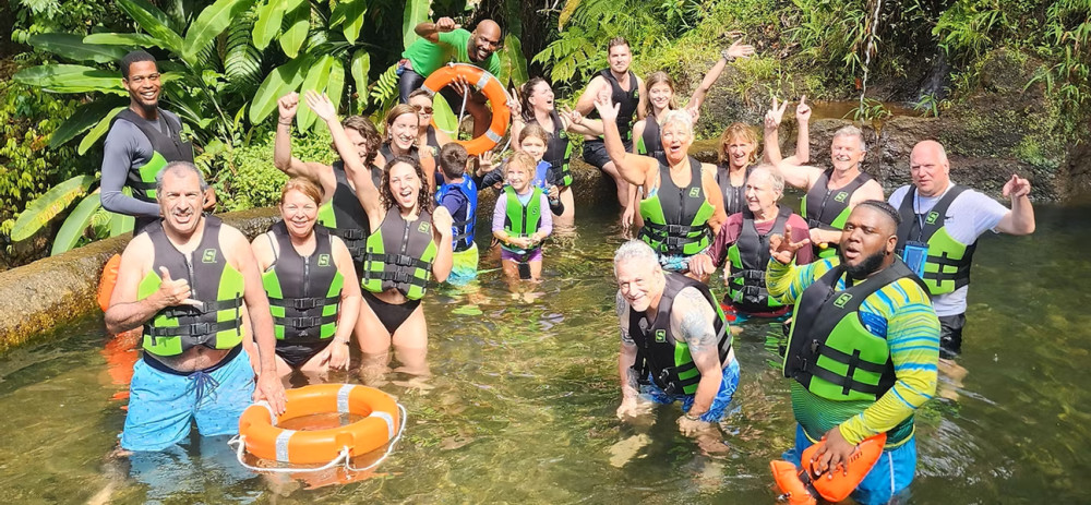 Shoreside Fun-day Champagne Reef, Ti Tou Gorge & Hot Springs Adventure