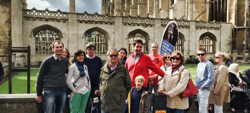 Shared Alumni-led Cambridge Walking Tour & Punting w/opt King's Chapel