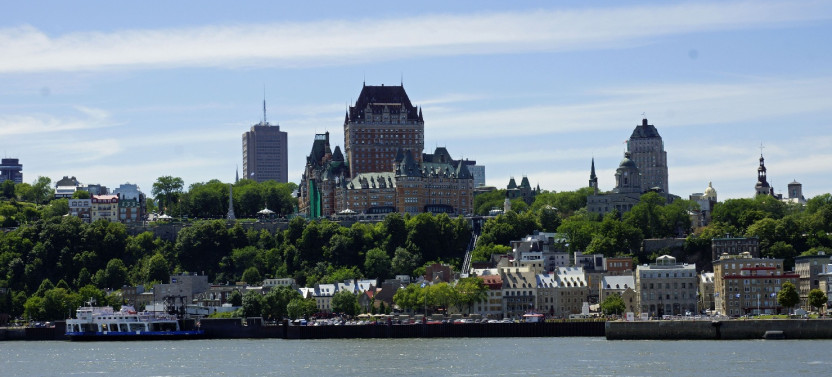 Quebec City from the River