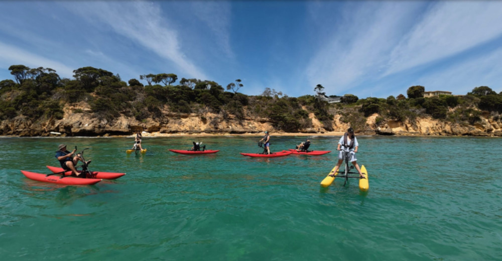 Sorrento Guided Waterbike Tour & Potential Dolphin Sightings
