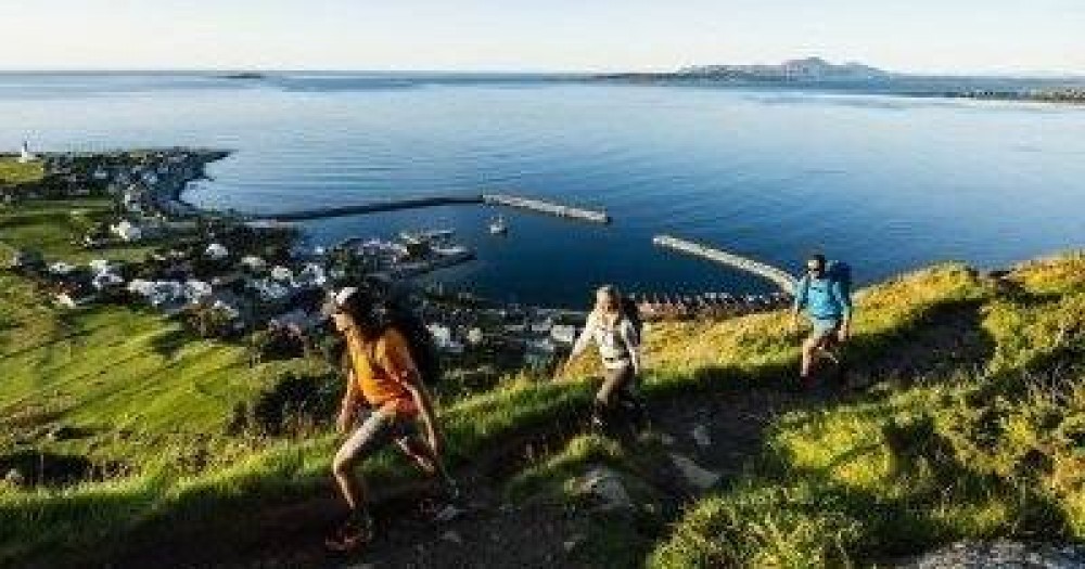 Small Group Hike to Storhornet on Godøya