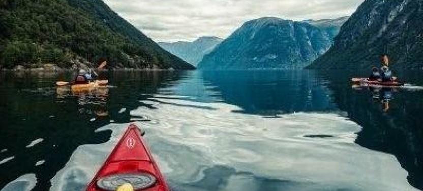 Small Group Fjord Kayaking from Hellesylt