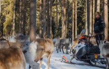 Arctic Circle Snowmobile Park Levi4