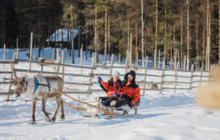 Arctic Circle Snowmobile Park Levi3