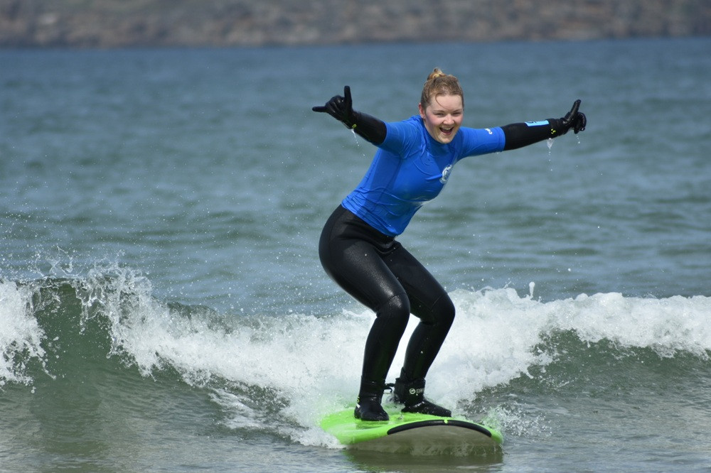 Private Surf Lesson Along Scotland’s North Coast