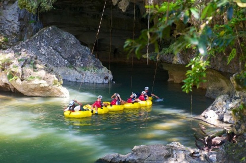 Cruiseship Tour - Cave Tubing & Zip Line Tour
