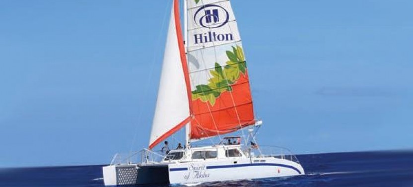 Spirit of Aloha Catamaran Snorkel Sail from Waikoloa A-Bay