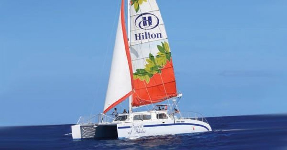 spirit of aloha catamaran snorkel sail