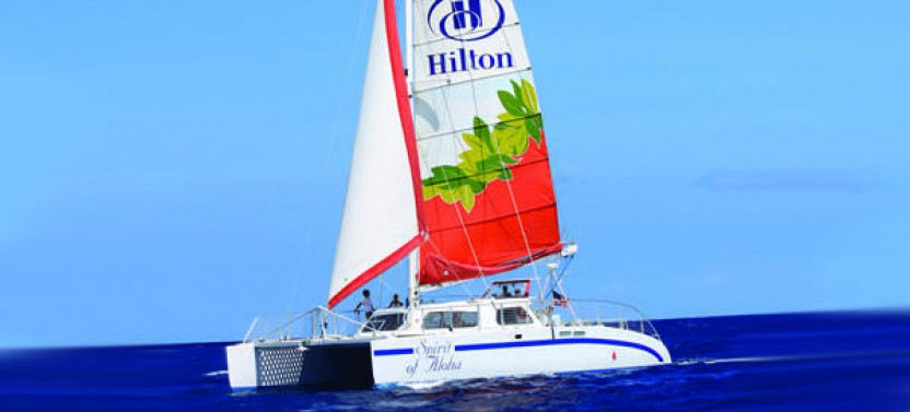 Spirit of Aloha Catamaran Sunset Sail from Waikoloa A-Bay