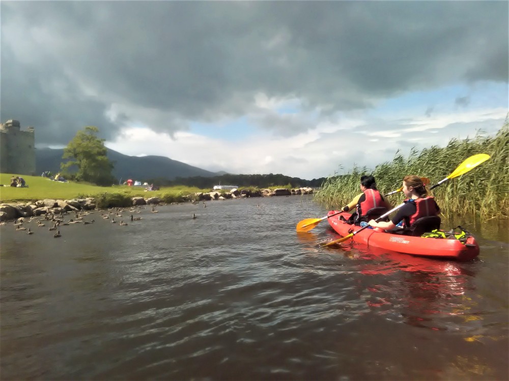 Kayaking The Killarney Lakes from Ross Castle Killarney Project