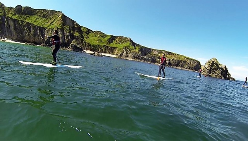 StandUp Paddle Boarding Mannin Bay Galway Project Expedition