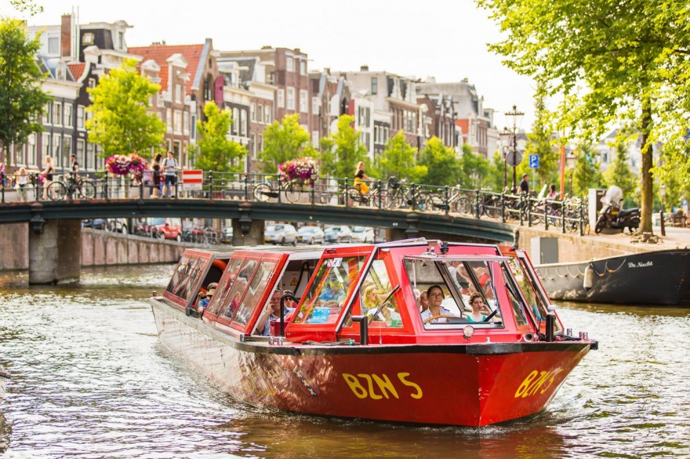 City Sightseeing Amsterdam Hop on Hop off Boat - 24 hrs