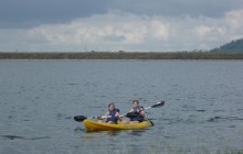 Kayaking at the Arenal Lake