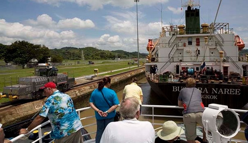 Southbound Panama Canal Partial Transit