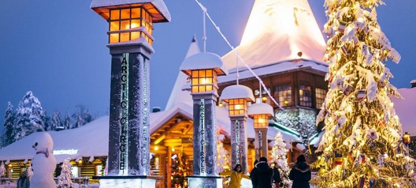 Private Full-Day Trip to Santa Claus Village from Levi