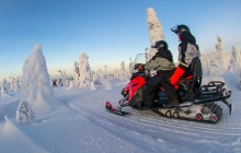 Lapland Family Snowmobile Safari from Rovaniemi