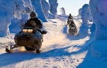 Lapland Family Snowmobile Safari from Rovaniemi