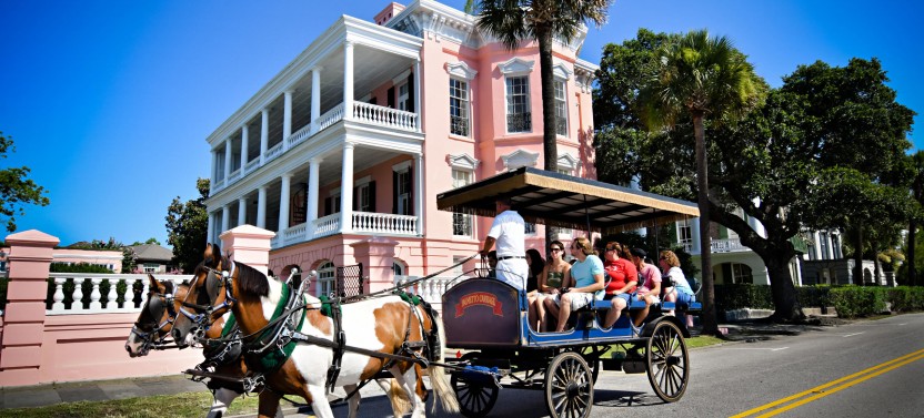 Daytime Group Carriage Tour of Residential District