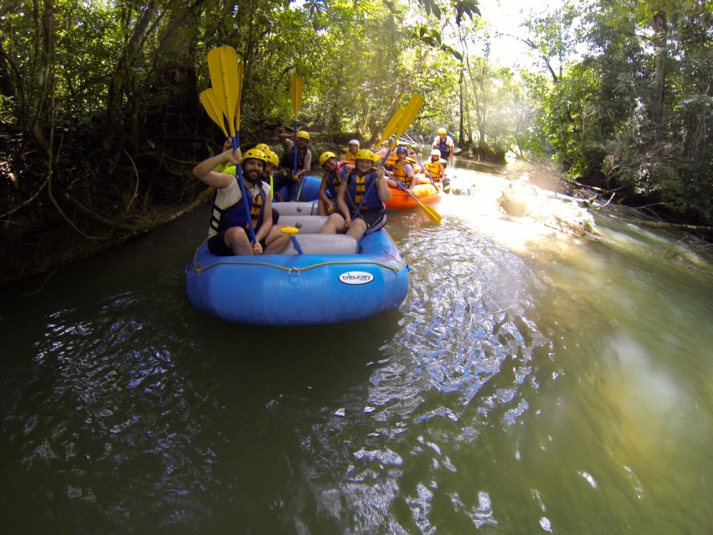 Palenque Combo Tour: Bonampak Archaeological & Lacanjá Rafting