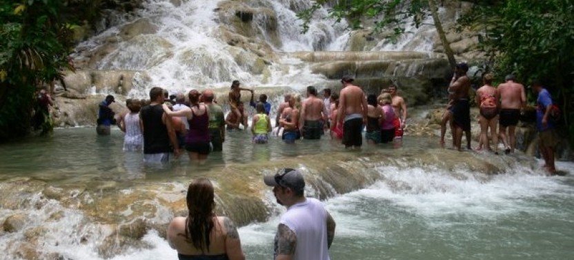 Montego Bay Excursion: Blue Hole And Dunn's River Falls Tour