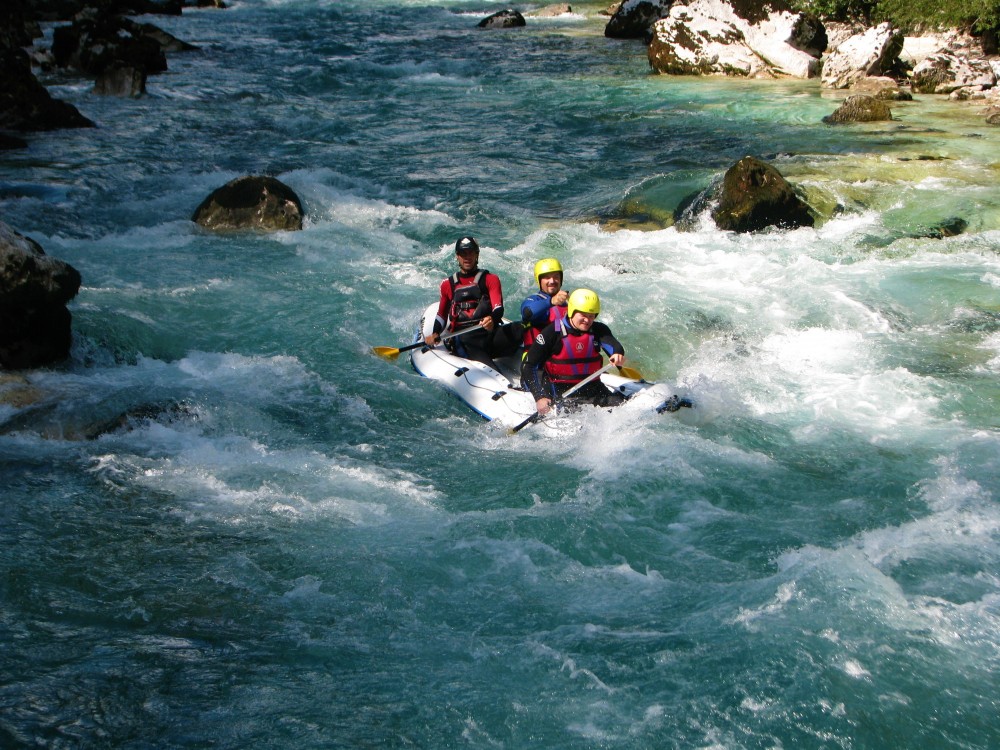 Mini Rafting on SoČa River