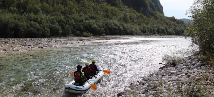 Mini Rafting on SoČa River