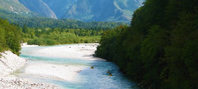 Kayak Course on Soča River